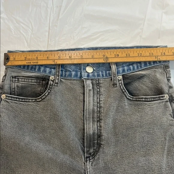 Le Jean gray with blue Jean waistband 29 - Picture 5 of 9
